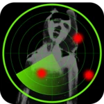 ghost detector radar android application logo